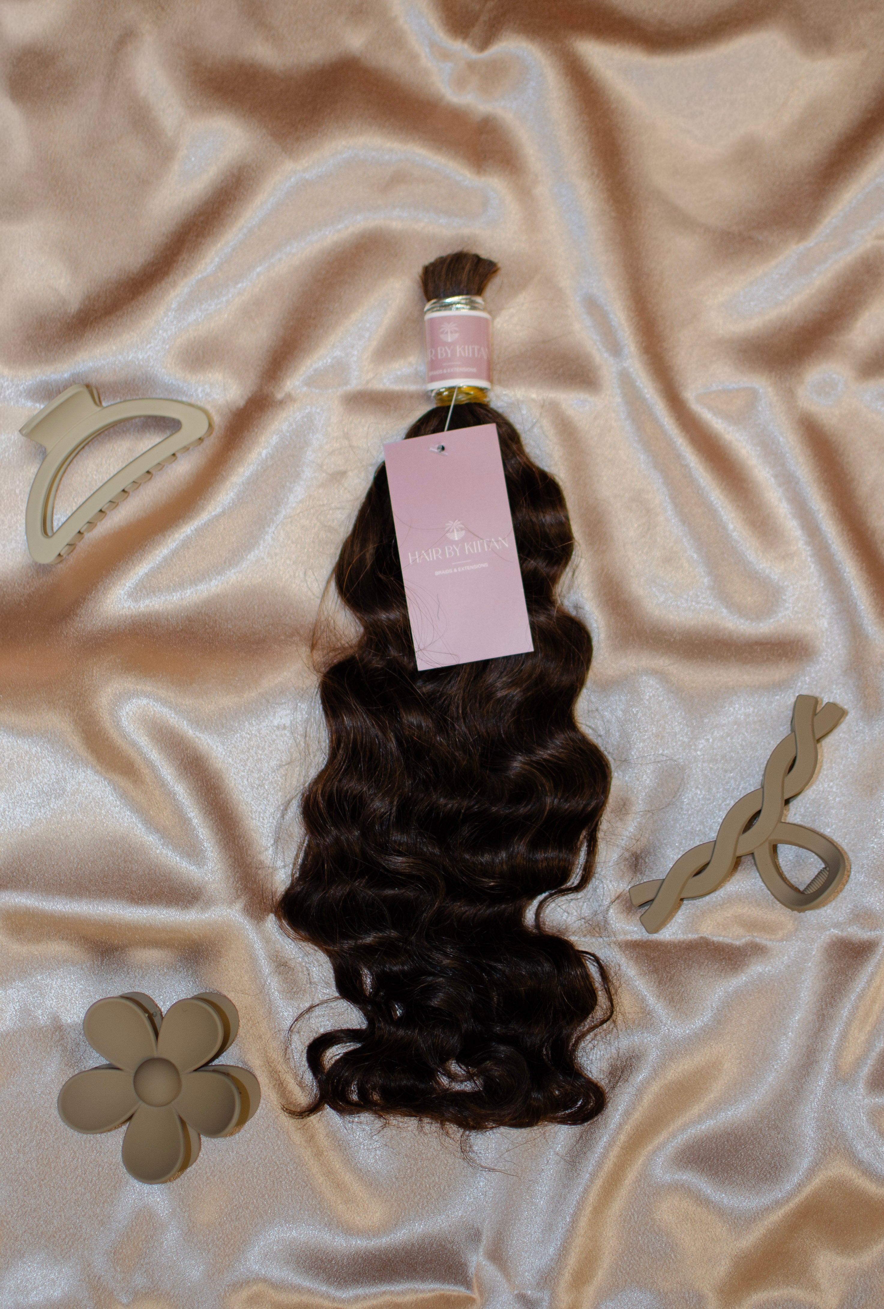 Raw Human Hair - 18 Inches